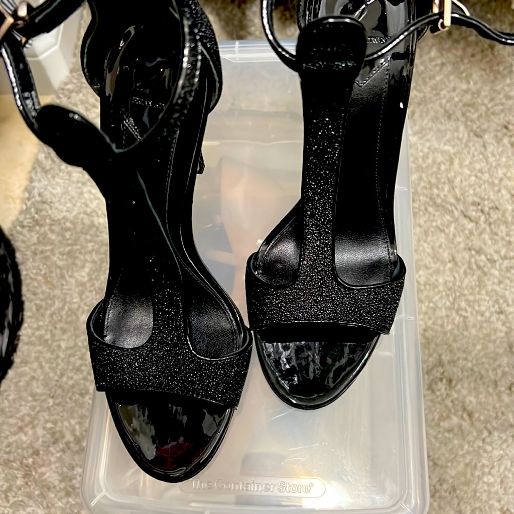 In Great Used Condition Black Stilettos From Brian Atwood